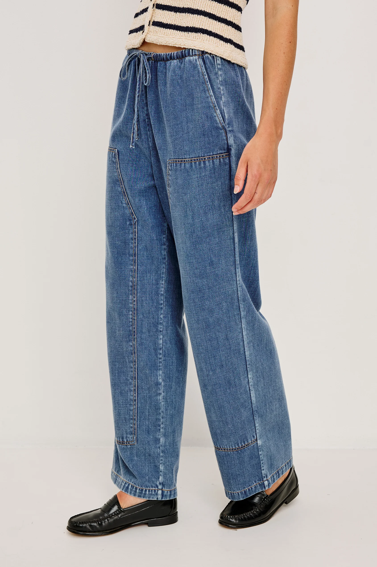 Rails sanderson trousers - antique blue Trousers Rails
