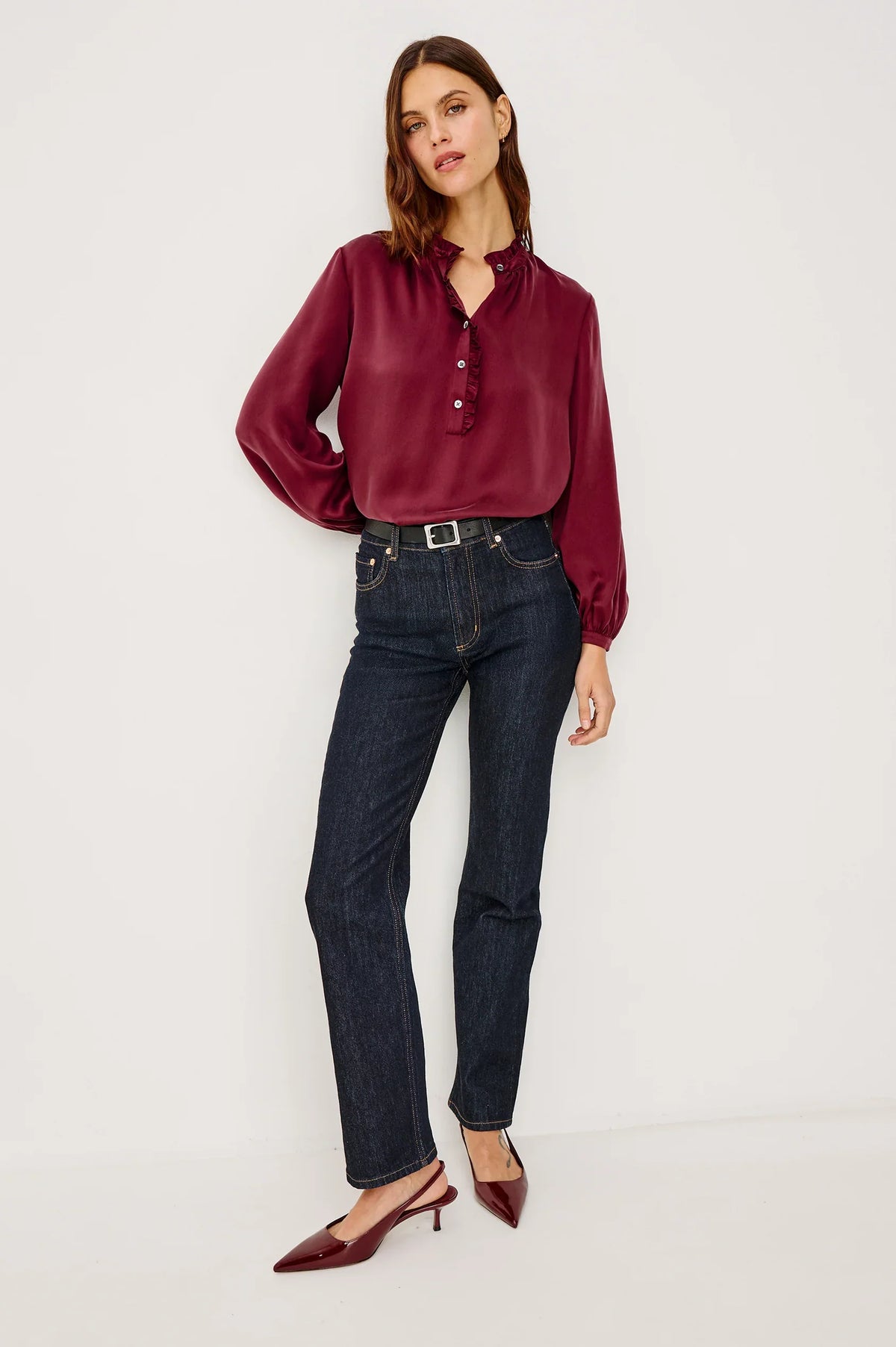 Rails sien blouse - garnet Blouse Rails