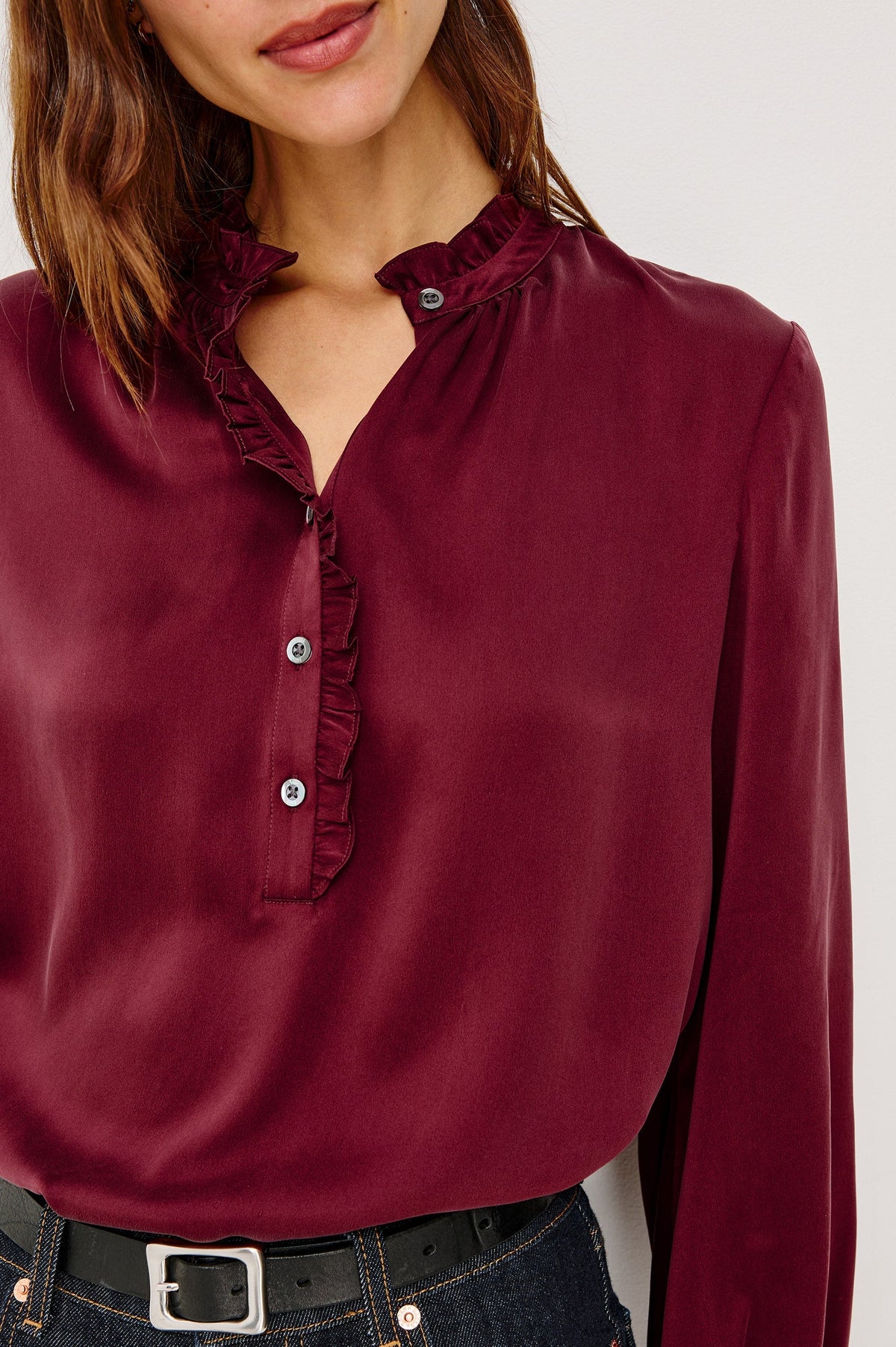 Rails sien blouse - garnet Blouse Rails