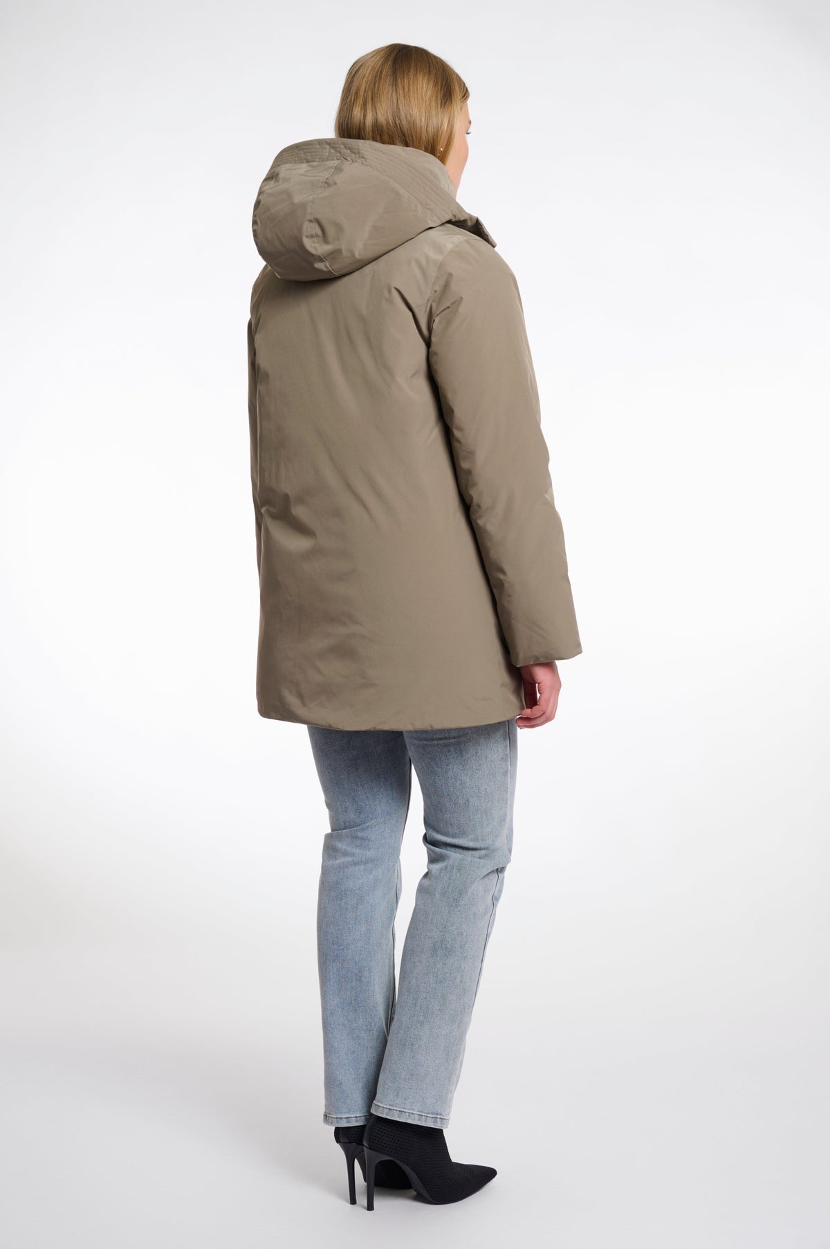 Rino & pelle belinda padded jacket with detachable hood