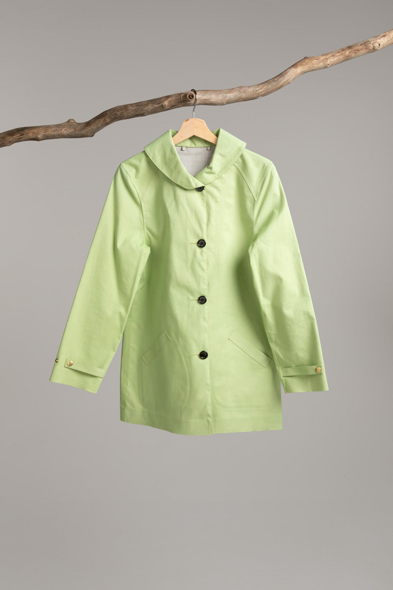 Single breasted jacket | mint Coat Hancock Archive