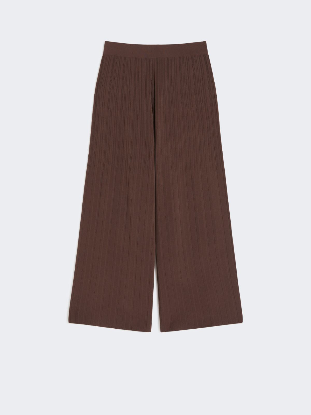Superbo knitted trouser - chocolate Trousers MaxMara