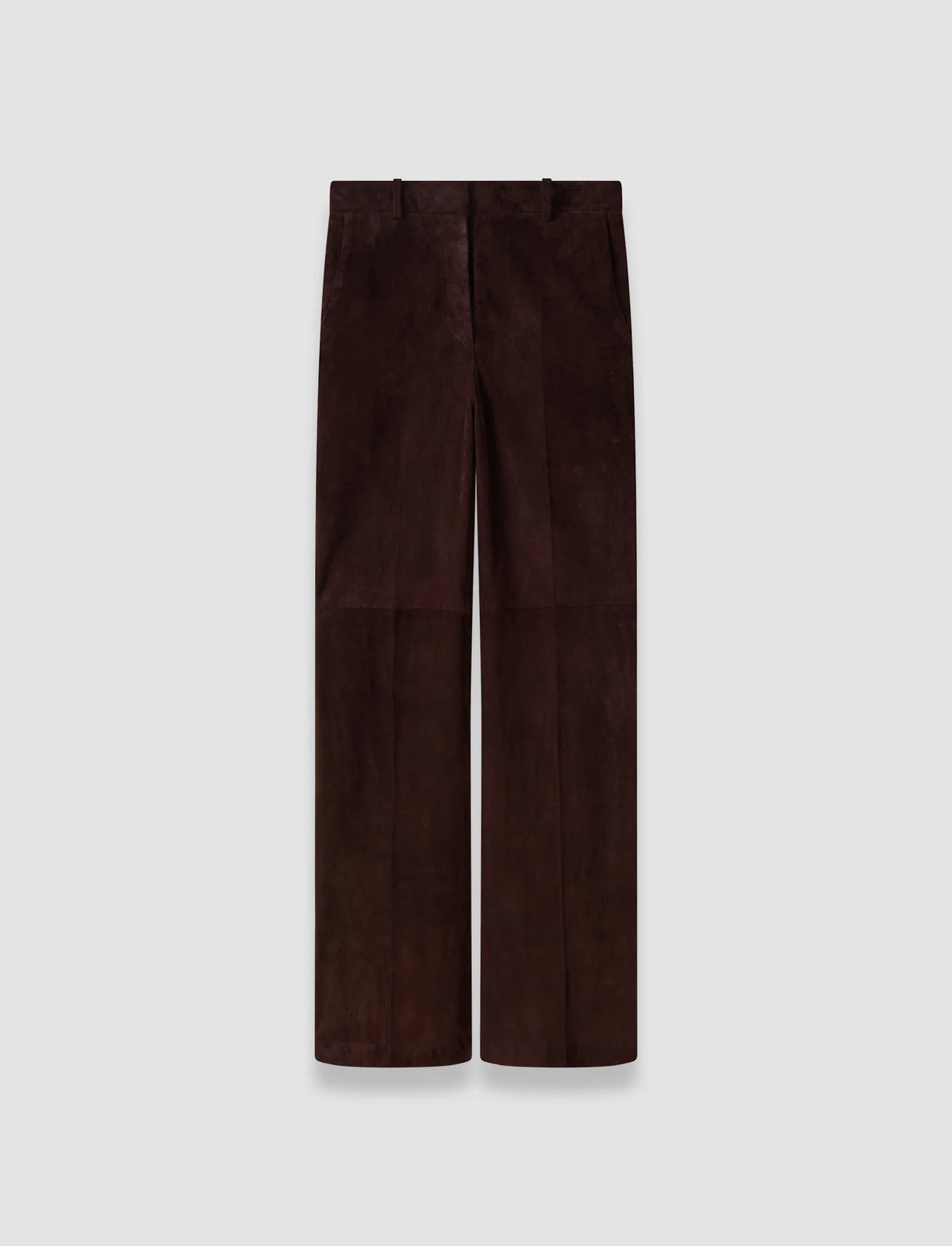 Joseph Tafira suede stretch trousers - mahogany