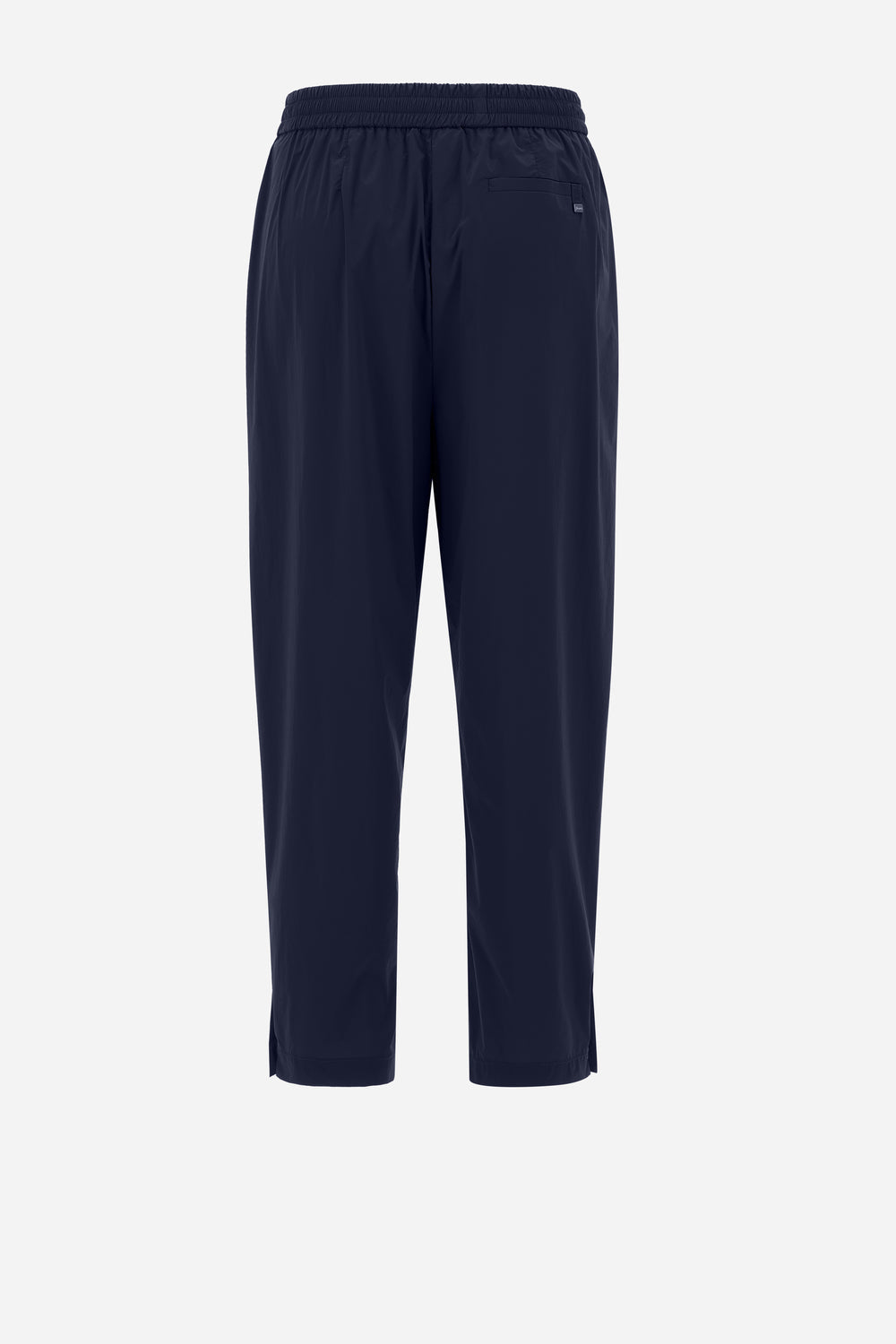 Trousers in light nylon stretch - blue HERNO