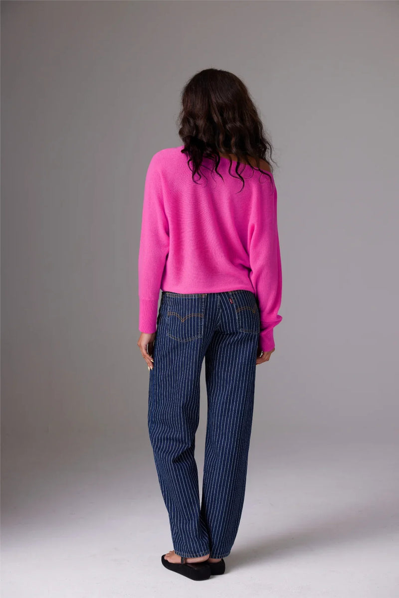 Yangon boat neck - punch Knitwear Colorush