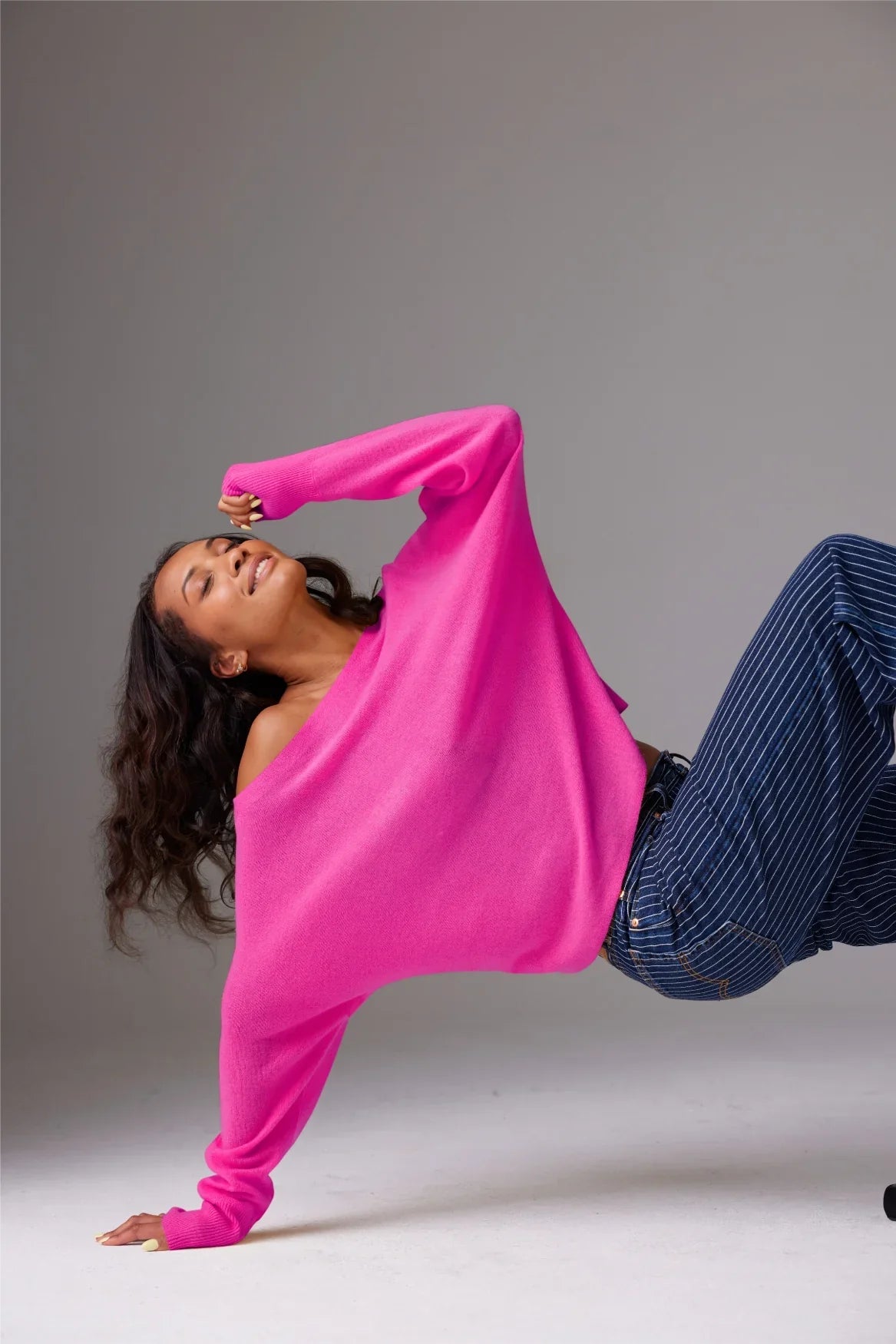 Yangon boat neck - punch Knitwear Colorush