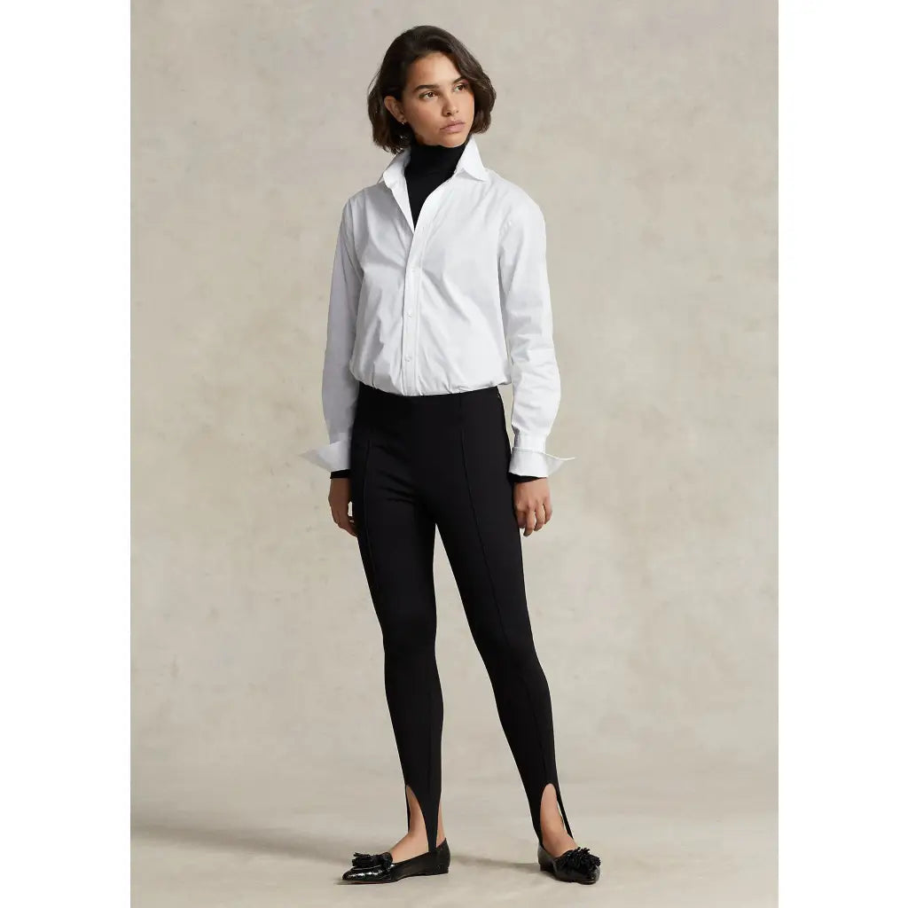 Audrey Stirrup Legging - Polo Black Leggings RALPH LAUREN
