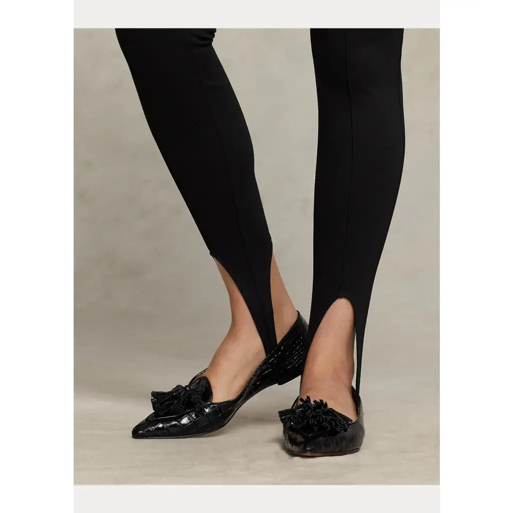 Audrey Stirrup Legging - Polo Black Leggings RALPH LAUREN