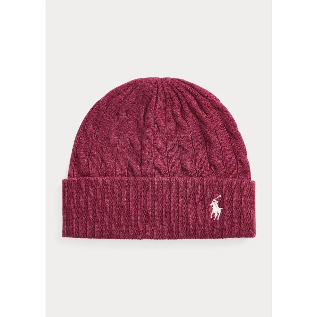 Polo ralph lauren wool pony hat sales