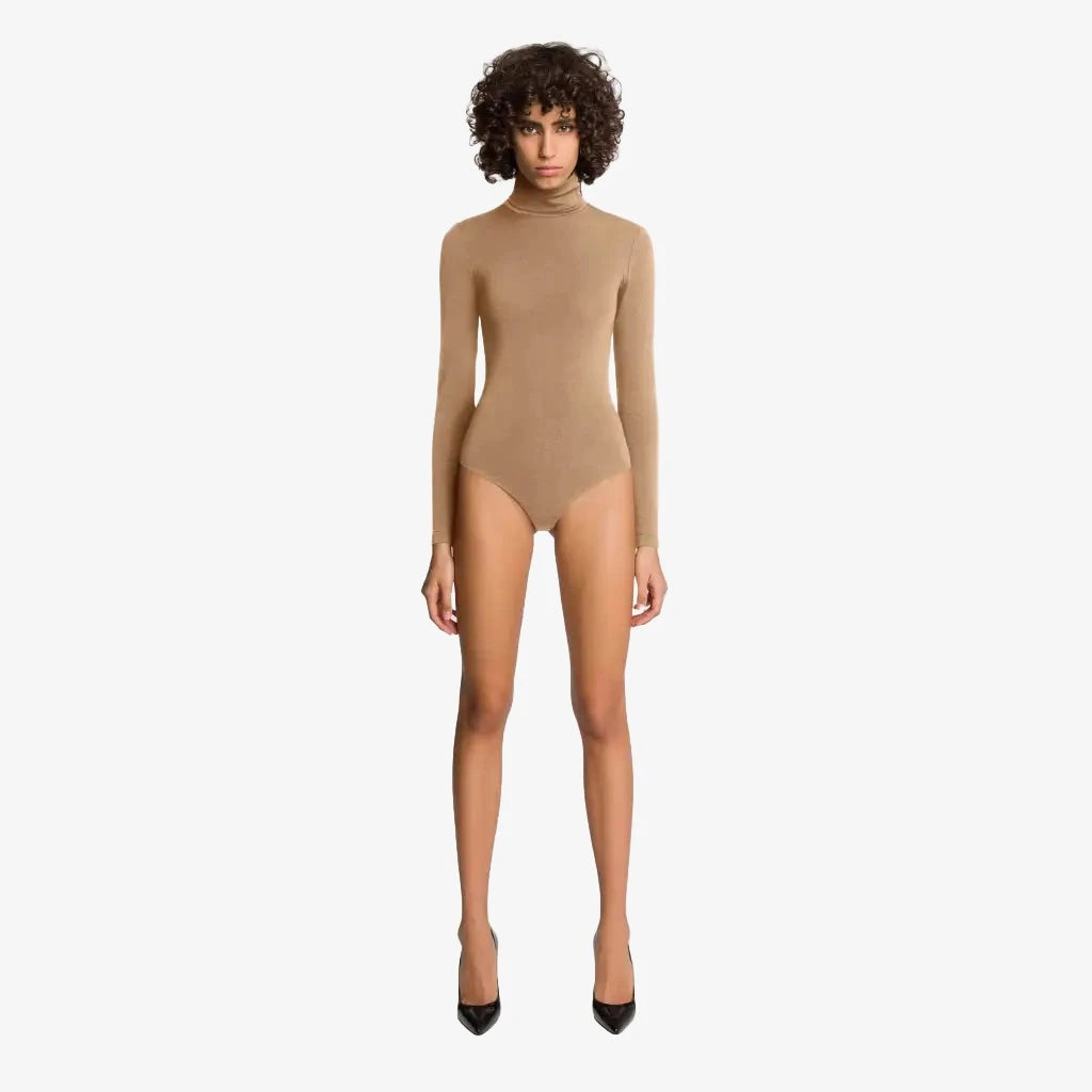 Colorado String Body - Latte Bodysuits WOLFORD LONDON LTD