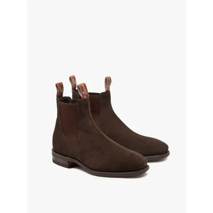 Comfort Craftsman Boot - Chocolate Suede Boots R.M. WILLIAMS