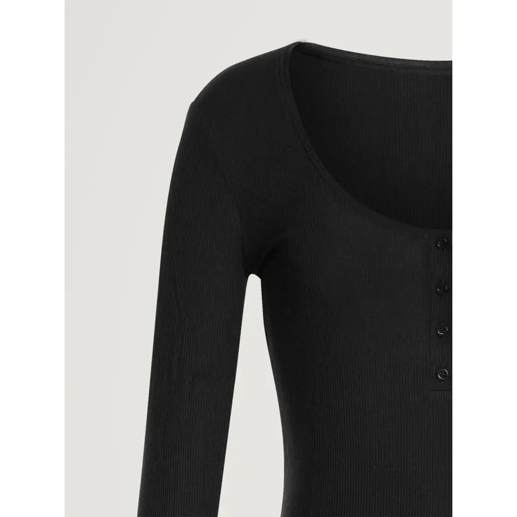 Henley String Body - Black Bodysuits WOLFORD LONDON LTD