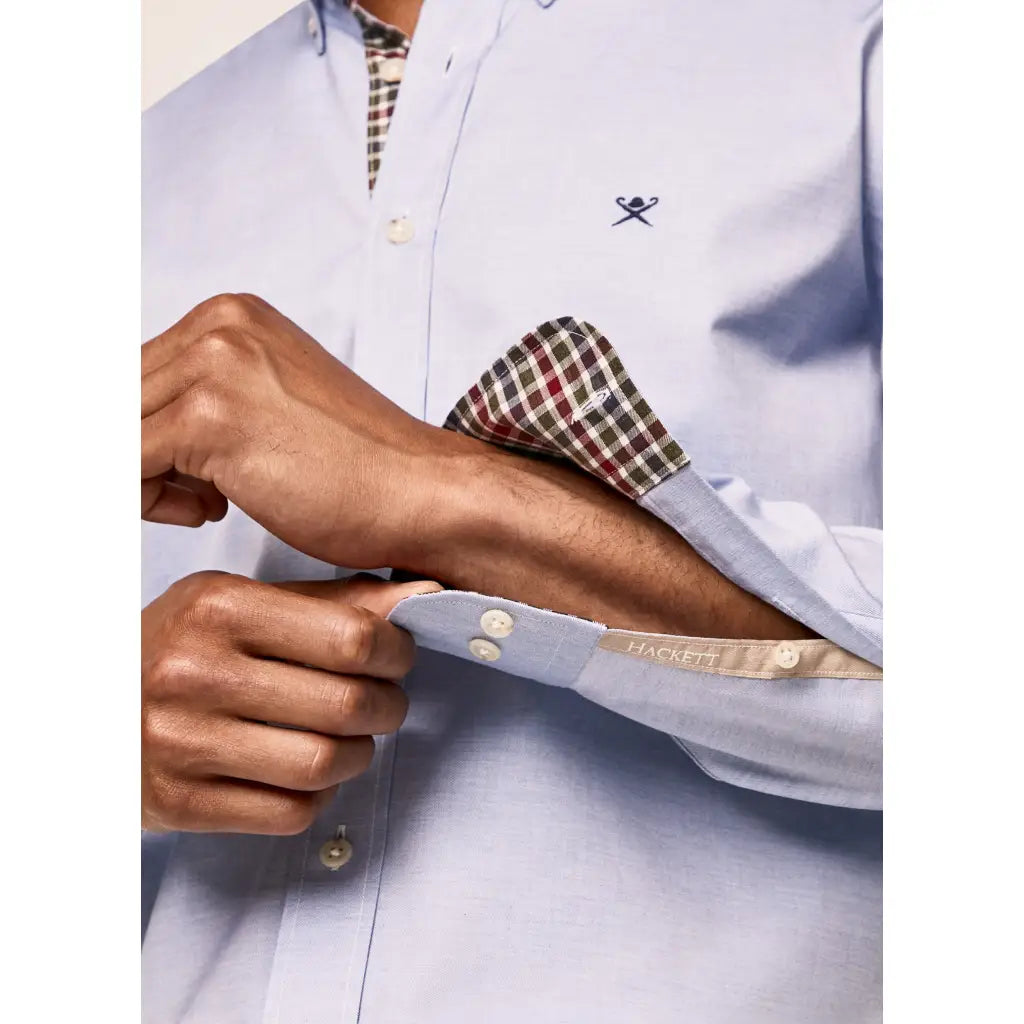 Melange Flannel Multi Shirt - Blue Long Sleeve Shirts