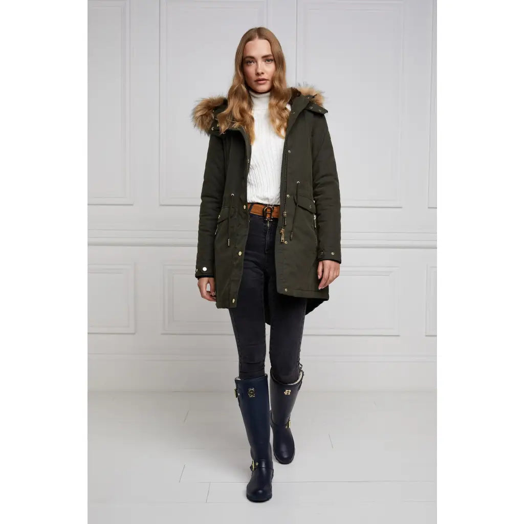 Sherpa Lined Regency Wellington Boot - Matte Navy Wellington