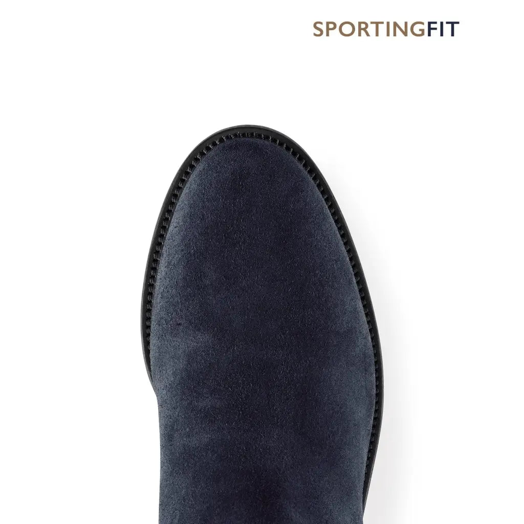 Sporting Fit Regina - Navy Suede - Tall Boots
